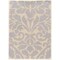 Trio Raymie Ivory Grey Area Rug 8X10 Transitional Contemporary Design